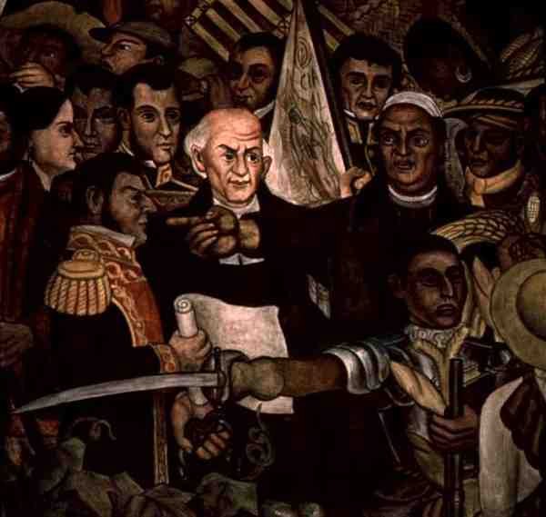 The Tribunal of the Inquisition (detail from mural cycle)