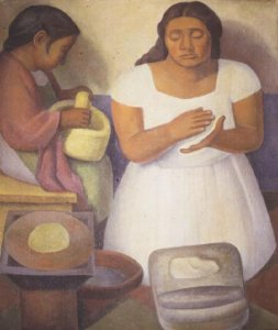 Making Tortillas  1926