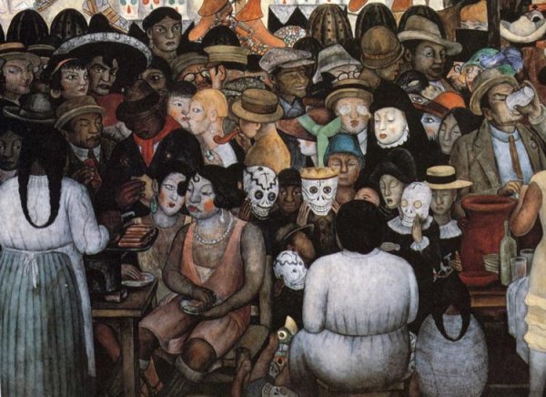 The Day of the Dead (Bottom Detail) 1924