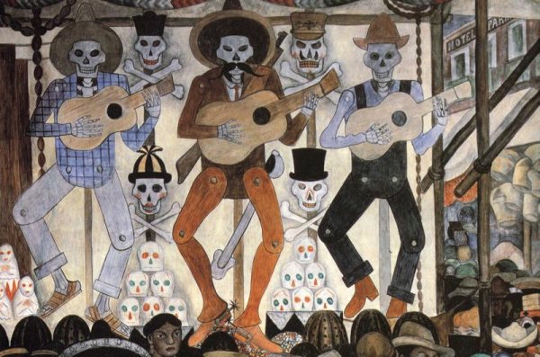 The Day of the Dead (Detail) 1924