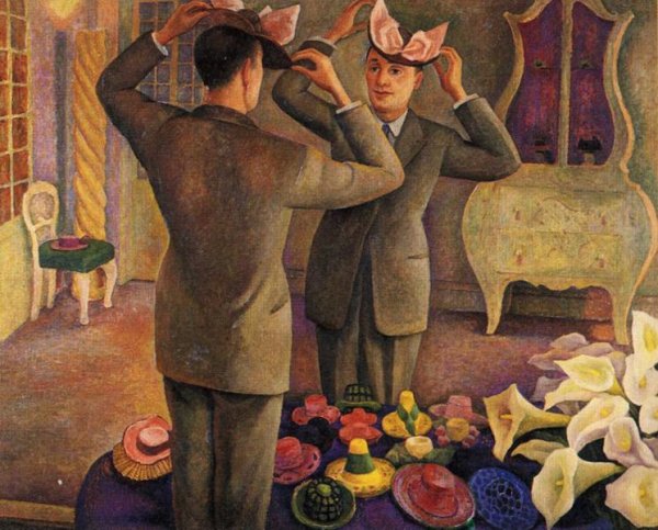 The Milliner Potrait of Henri de Chatillon 1944