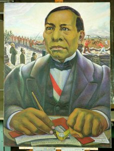 Portrait of Benito Juarez  1948