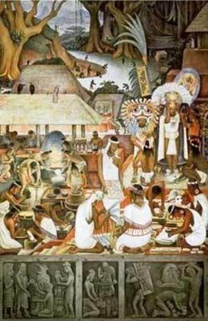 Diego Rivera - The Zapotec Civilization