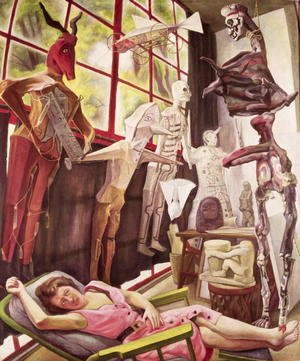 Diego Rivera - The Painter's Studio 1954