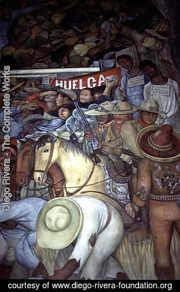 Repression, Mexico Today and Tomorrow, from the series,  Epic of the Mexican People, 1934-5
