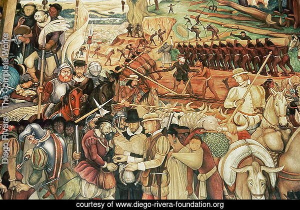 diego rivera mural tenochtitlan
